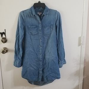 Denim Shirt Dress